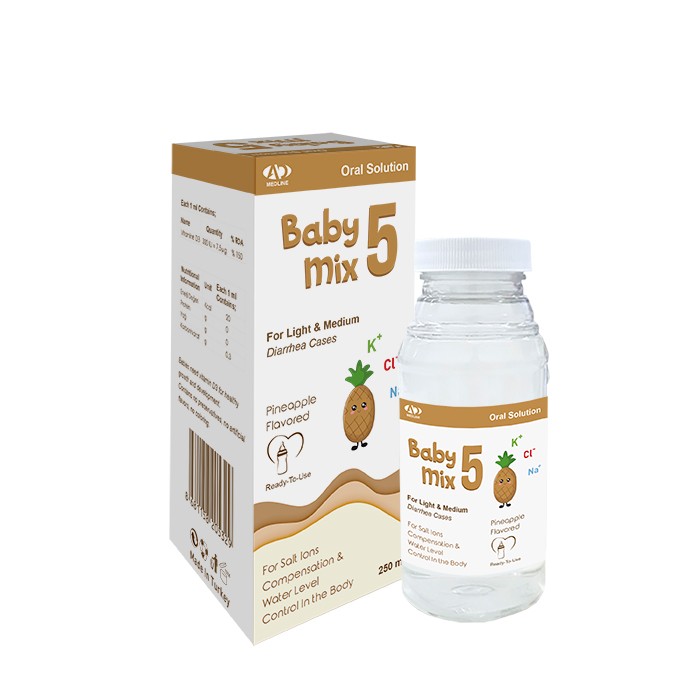 BABY MİX 5 (Pineapple flavoured)